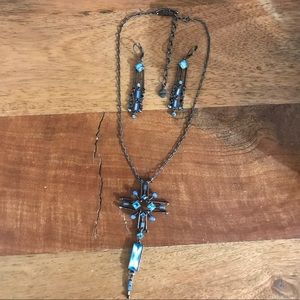 Givenchy Neckless and earrings.